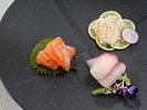 【夕食コース共通(2026秋)/ホテル棟レストラン】お造り