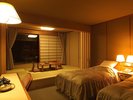 【露天風呂付ツインルーム30平米(山側)】