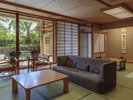 【庭園露天風呂付特別室80平米/萌葱】