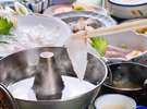 瀬戸内の鯛をしゃぶしゃぶで召し上がれ