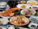 伊勢海老1尾付会席(食事例)