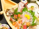 船盛付満潮会席 お料理一例