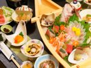 船盛付満潮会席 お料理一例