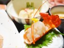 プリプリの伊勢海老お造り一例 ※盛付などは予告なく変更いたします