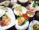 伊勢海老お造り付プラン一例 ※画像献立一例、予告なく内容は変更されます