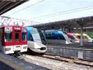 ローカル線からしまかぜまでがズラリ!!賢島駅ならではのシャッターチャンス!!