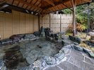 男性大浴場「古城の湯」/露天 ご利用時間/15:00〜24:00、6:00〜9:30