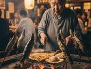 ホテル近くで炉端焼きを堪能!※イメージ