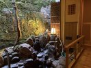 ●露天風呂付特別室 【蓬莱の間】の岩風呂