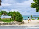 Zanpa Beach / 残波ビーチ入口