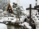 歴史ある冬景色はSNSにもピッタリ!