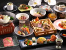 □【舞の料理 冬 一例】若女将おすすめ◎季節の当地食材の鍋や、信州の旬の滋味を使ったお料理