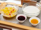 朝食ビュッフェ(ヨーグルト)