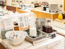 朝食ビュッフェ(ドリンク)
