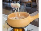 ご当地夕食♪興部ノースプレインファームのチーズを使用したチーズフォンデュ