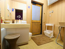 【貸切風呂】家族風呂 脱衣所
