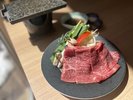 【夕食一例】とちぎ和牛の石板焼き ※画像はイメージです。