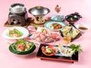 *華コース/食の都庄内。鳥海山麓の食材を使ったリーズナブルなお料理コース。