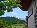*新緑の鳥海山