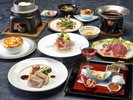 *四季旬彩(冬)/“四季を感じる”和洋折衷会席コース。お箸でお召し上がりいただけます。