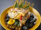 【別注:鯛塩焼き】〜1,600円税込※ご希望の場合は当宿までご連絡下さい〜