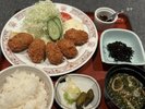かきフライ定食