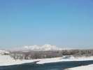 関川村の雪景色