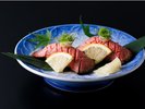 近江牛の握り寿司
