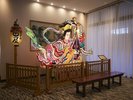 ロビー:第7代ねぶた名人竹浪比呂央作『弁財天』を展示しております。