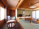 【らいちょう館■最上階和洋室】窓からの眺めをお楽しみください