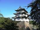◆400年の歴史を持つ『弘前城』(現在、修繕工事のため移動しています)