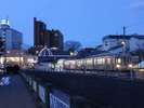 ◆夕暮れ時の弘南鉄道※イメージ