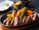 【信州牛ステーキ】きめ細かくなめらかな肉質をダイレクトに味わえるステーキをご用意