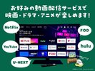 ツイン・和洋室の客室はAndroid TVです。お好きな動画配信サービスをお楽しみいただけます。