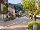 山中温泉:ゆげ街道(温泉街)