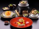 美味少賛会席(2026年秋冬イメージ)選び抜いた美味を質重視でお愉しみいただく上質会席です。