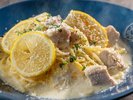 ローストチキンと瀬戸内レモンのクリームソース