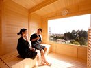 スパサウナ万葉(ビューサウナ)※ご宿泊者様無料 - 緑を望みながらサウナ時間を楽しめます