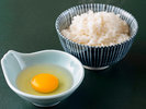 新鮮卵の卵かけご飯