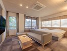 ■リニューアルした【1室限定】和洋室は特別感のある落ち着いた雰囲気ただようお部屋。