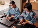 ■人気の箸作り体験。