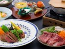 厳選した黒毛和牛をさらに熟成させたお肉は、とても柔らかく口にした途端に旨味がジュワッと広がります。