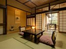 【本館・松寿庵】温泉露天風呂付き和室(お部屋の一例)