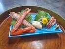 【香住ガニ】一人旅専用プランのお造り☆