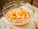 【朝食|フルーツカクテル】甘くてジューシー。お子様にも大人気の定番デザート。