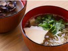◆朝食:青森名物せんべい汁!