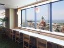 ◆13階お休み処から一望する景色は絶景となっております。
