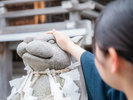 【湯倉神社】なでうさぎ神兎〜吉報を伝える芽出度い「神獣」