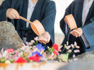 【湯倉神社】花手水〜お清めの場所