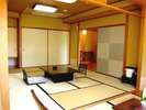 広々とした特別室(全4室)